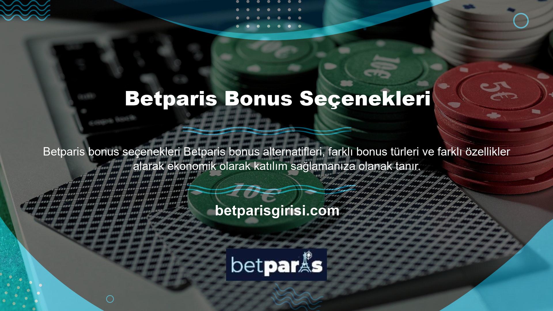Betparis online casino ve casino web sitesi yasal olarak faaliyet gösteren birkaç web sitesinden biridir