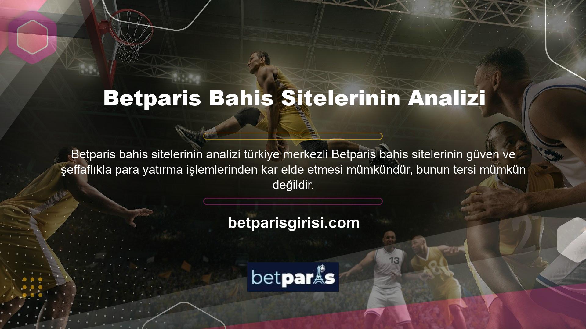 Betparis, Türkiye pazarında çevrimiçi hizmet sunan birçok yabancı casino sitesi arasında en güvenilir ve güvenilir olanlardan biridir