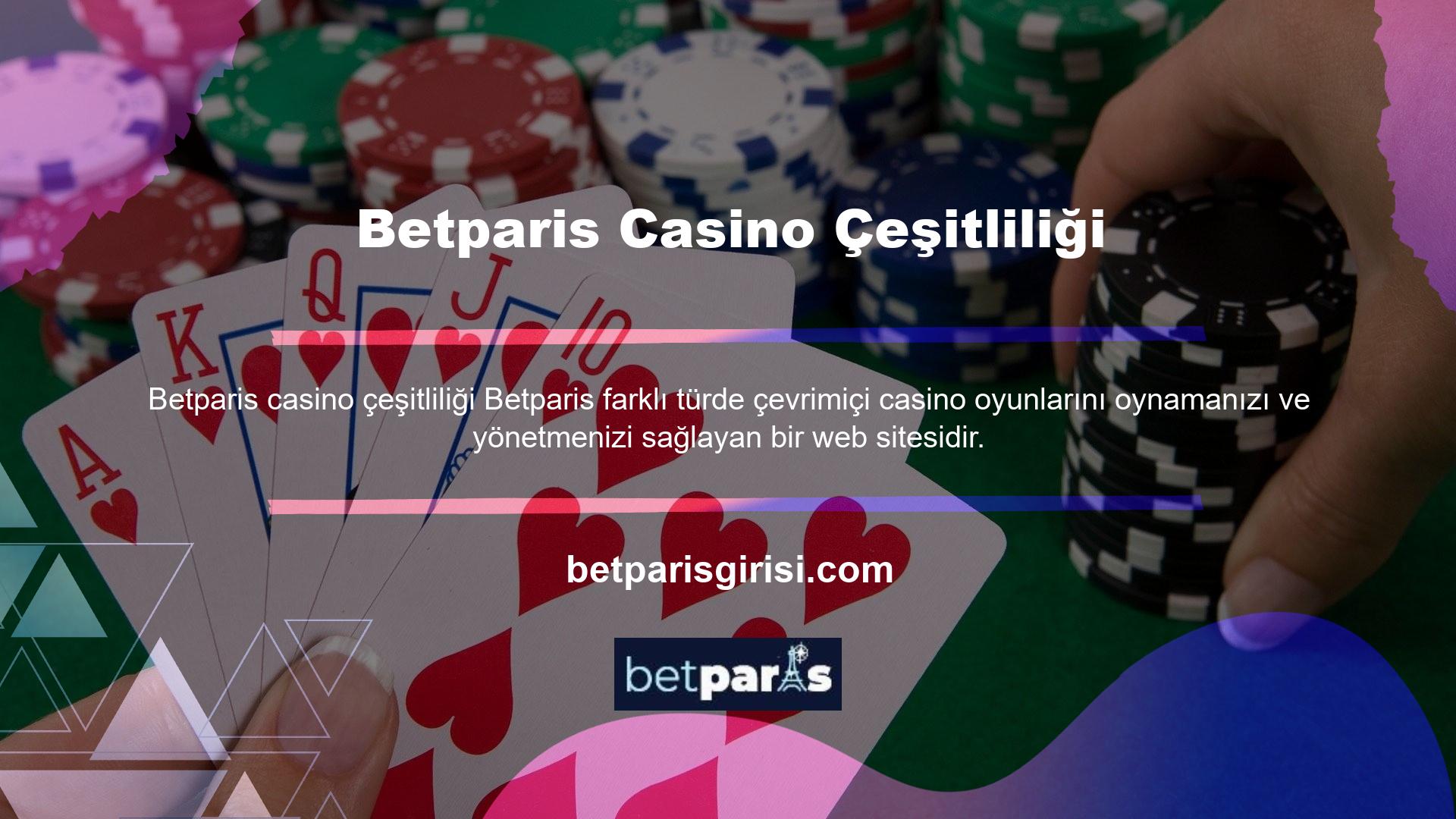 Çevrimiçi casino ve casino şirketleri birbirine benzer
