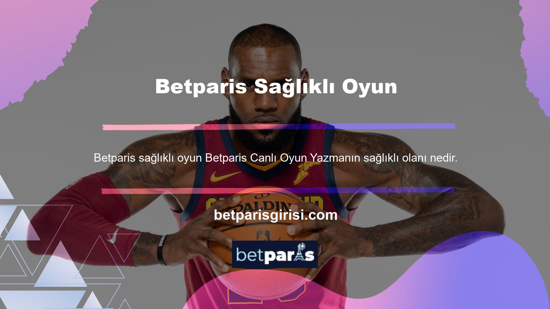 Betparis canlı oyun ne? Betparis aynı oyunu web sitesinde oynayabilir ve aynı oyun fikrini görebilir